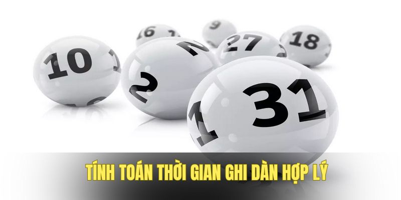 Ghi đề đủ số ngày chơi hợp lý